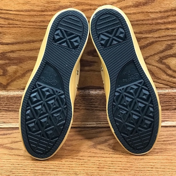 Converse CTAS Hi Gold Wheat Gold Shoes - Picture 6 of 7